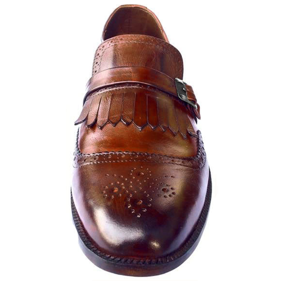 Johny Weber Handmade MonkStrap Double Shaded Shoes