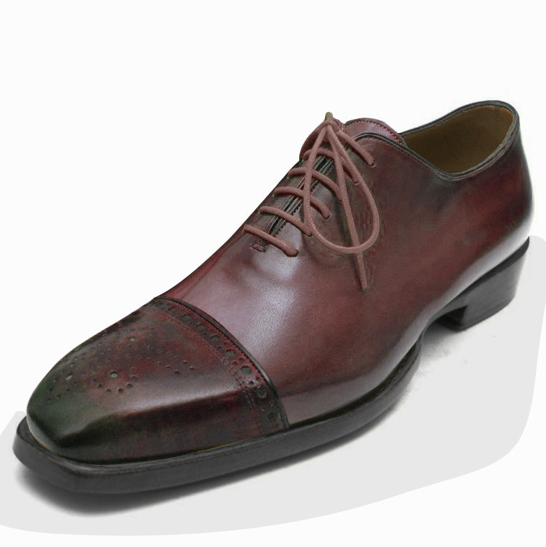 Johny Weber Handmade Brown Oxford Shoes