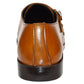 Johny Weber Handmade Brown Patina Leather Double Monkstrap Shoes