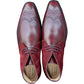 Johny Weber Handmade Brook Style Red Suede Chukka Boots - Johny Weber