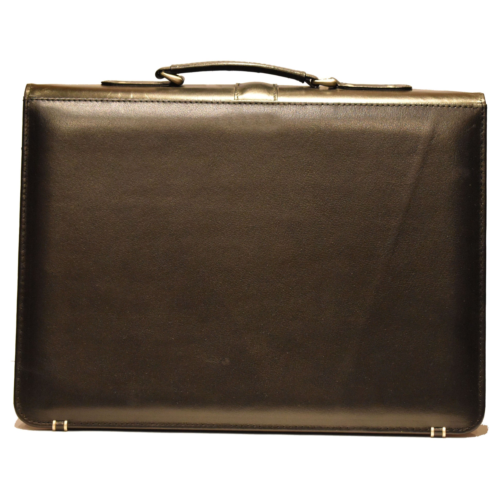 Johny Weber Handmade Classic Messenger Style Briefcase - Johny Weber