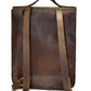 Johny Weber Handmade Flap-Over Antique Leather Backpack - Johny Weber