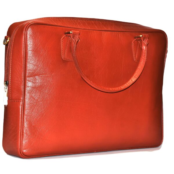 Johny Weber Handmade Crunch Slim Briefcase. - Johny Weber