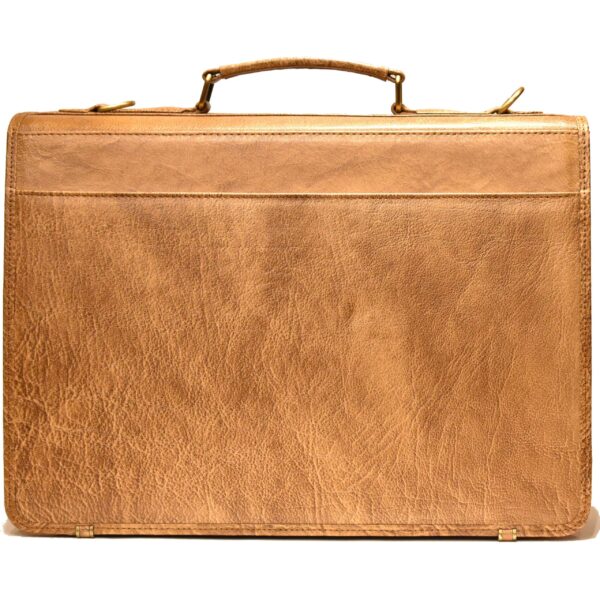 Johny Weber Handmade Messenger Style Briefcase - Johny Weber