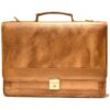 Johny Weber Handmade Messenger Style Briefcase - Johny Weber