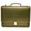 Johny Weber Handmade Messenger Style Leather Briefcase - Johny Weber
