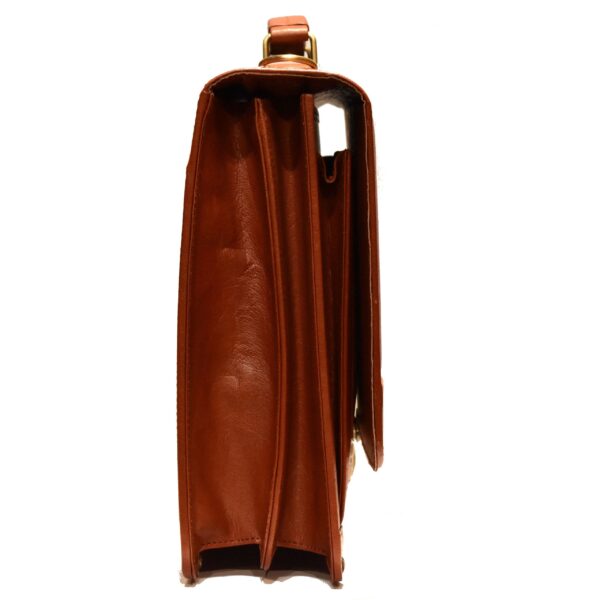 Johny Weber Handmade Messenger Style Briefcase - Johny Weber