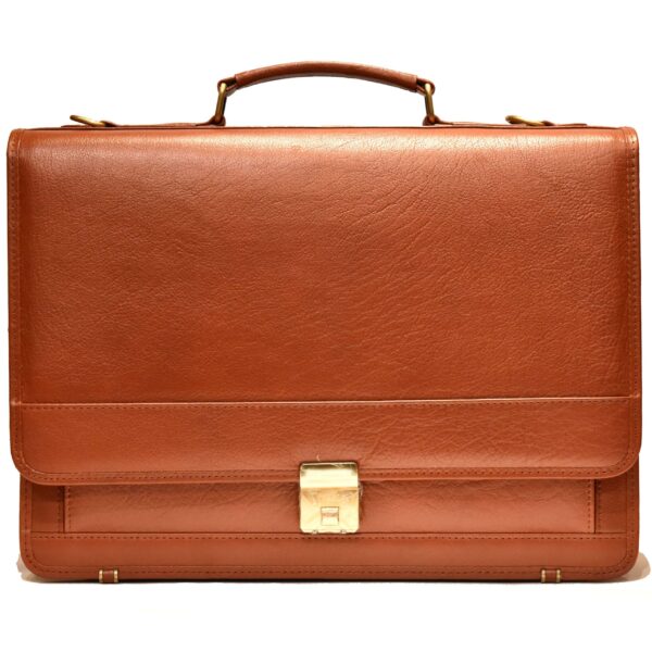 Johny Weber Handmade Messenger Style Briefcase - Johny Weber