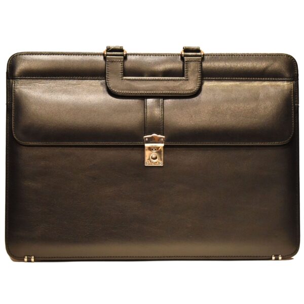 Johny Weber Handmade Classic Style Leather Briefcase - Johny Weber