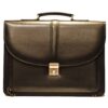 Johny Weber Handmade Classic Messenger Style Briefcase - Johny Weber
