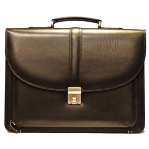 Johny Weber Handmade Classic Messenger Style Briefcase - Johny Weber