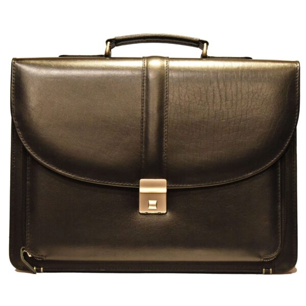 Johny Weber Handmade Classic Messenger Style Briefcase - Johny Weber
