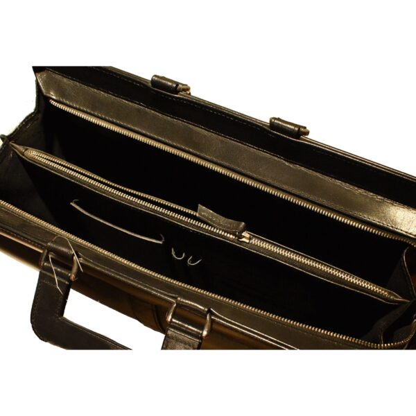 Johny Weber Handmade Classic Messenger Style Briefcase - Johny Weber