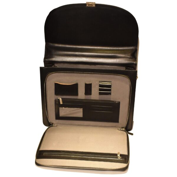 Johny Weber Handmade Classic Messenger Style Briefcase - Johny Weber