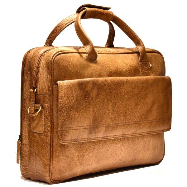 Johny Weber Handmade Leather Laptop Bag - Johny Weber