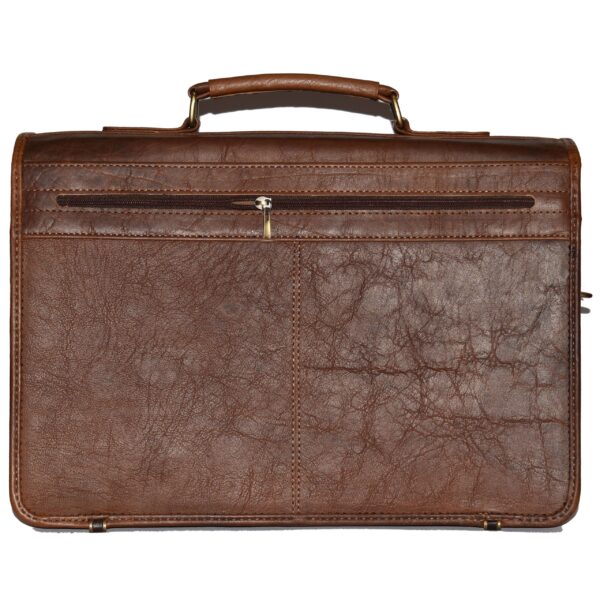 Johny Weber Handmade Classic Messenger Style Briefcase - Johny Weber