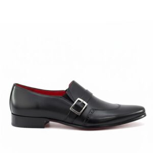 Johny Weber Handcrafted Black Leather Loafer Shoes