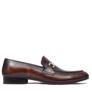 Johny Weber Handcrafted Tan Leather Loafers Shoes