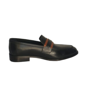 Johny Weber Handcrafted Stylish Black Leather Loafers