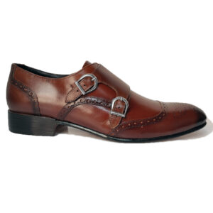 Johny Weber Handmade Patina Double Monk strap Shoes