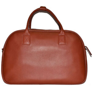 Johny Weber Handmade Brown Duffel Bag
