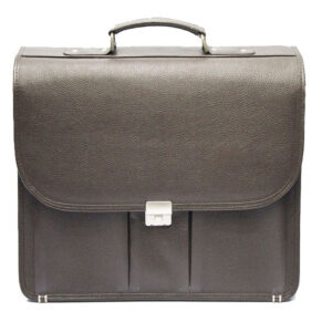 Johny Weber Handmade Brown Briefcase
